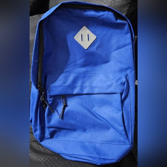 Moda West Blue /  Black Backpack (NEW) - Picture 1 of 5